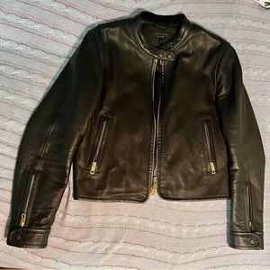 Rag & bone genuine leather jacket